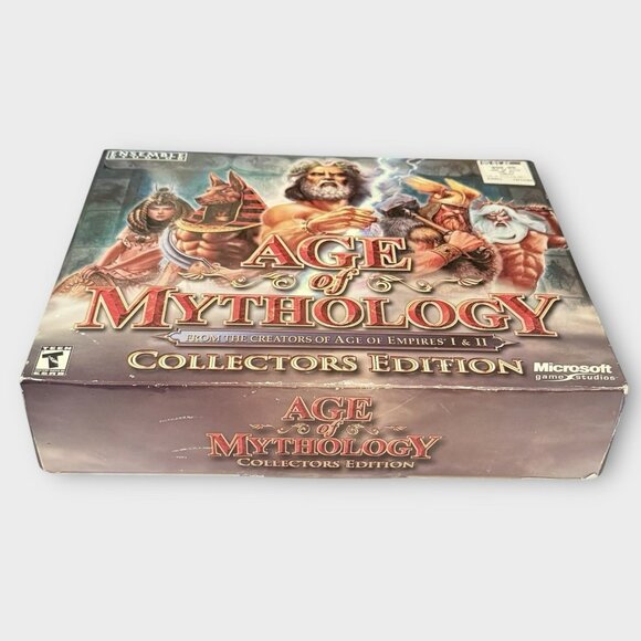 Age of Mythology Collectors Edition PC BIG BOX Rare Canadian 515/5,000 - Picture 2 of 16